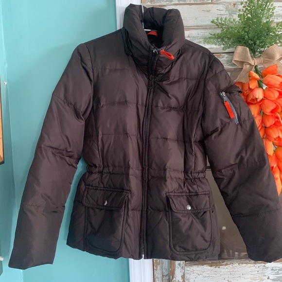 MARC JACOBS 3 PIECE WINTER COAT HOODED FAUX FUR BROWN WOMENS XS - Picture 6 of 16